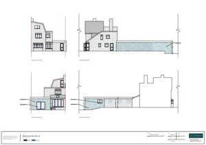 Architect Drawings and Planning Permission for Extension to an Existing Annex