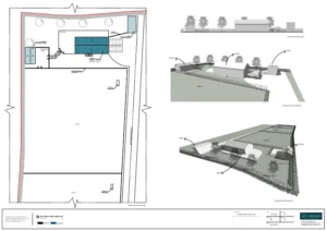 Architect drawings and - Pre-Application for Eco Lodge