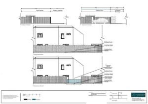 Architect Drawings and Planning Permission for New Access to the Highway, Installation of a Permeable Driveway and Creation of Visibility Splay