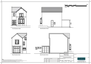 Architect Drawings and Planning Permission for Single-Storey Rear Extension