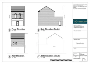 Architect Drawings and Planning Permission for Change of Use From Class (E) to Create a Studio Apartment Class (C3)