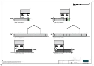 Architect Drawings and Retrospective Planning Permission for Retention of Boundary Fence