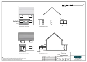Architect Drawings and Lawful Development Certificate for Garage Conversion