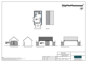 Architect Drawings and Lawful Development Certificate for Garage Conversion For Use Ancillary to Host Dwelling