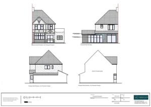 Architect Drawings and Lawful Development Certificate for a Change of Use From Dwellinghouse (Class C3) to House in Multiple Occupation (Class C4)