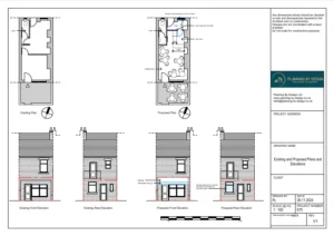 Architect Drawings and Planning Permission for Change of Use From Hot Food Takeaway to a Micropub With Associated Works