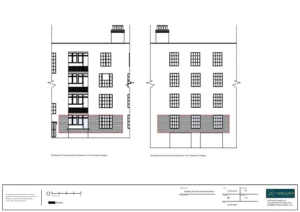 Architect Drawings, Listed Building Consent for Internal Alterations to the Grade II Listed Building