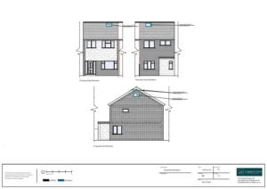 Architect Drawings and Lawful Development Certificate for Loft Conversion With the Installation of Three New Windows