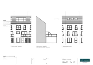 Architect Drawings and Lawful Development Certificate for Loft Conversion to Include 3 Roof Lights at the Rear Elevation