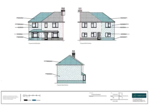 Architect Drawings and Planning Permission for Two-Storey Side Extension