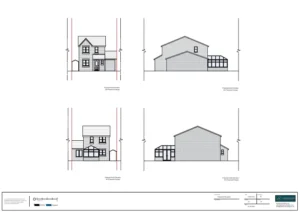Architect Drawings and Planning Permission for Change of Use From Dwellinghouse (C3) to a Short-Term Respite Facility (C2)