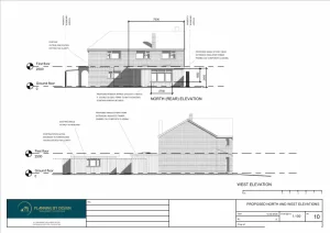 Architect Drawings and Planning Permission for Erection of Single Storey Rear Extension