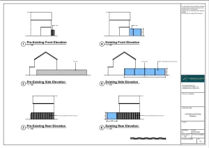 Architect Drawings and Retrospective Planning Permission for Installation of a Fence