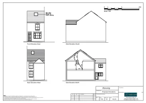Architect Drawings and Lawful Development Certificate for Installation of Two Velux Rooflights