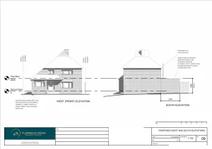 Architect Drawings and Lawful Development Certificate for Single Storey Extension With a Flue and Garage Conversion