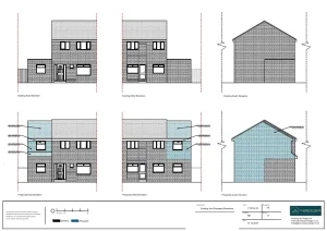 Architect Drawings and Planning Permission for Double Storey Side Extension