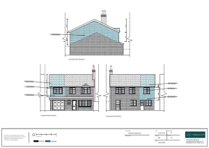 Architect Drawings and Planning Permission for First-Floor Side Extension Above the Existing Garage