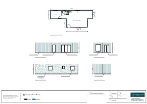 Architect Drawings and Planning Permission for Replacement Outbuilding to Be Used as a Granny Annex