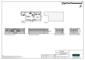 Architect Drawings and Retrospective Planning Permission for Addition Extension to the Outbuilding and Change of the Outbuilding Into an Ancillary Residential Annexe