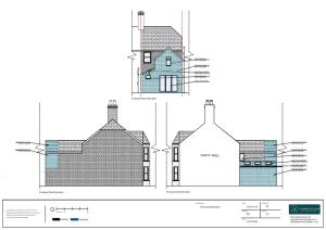 Architect drawings and planning permission for Side Return Extension and First Floor Rear Extension