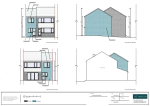Architect Drawings and Planning Permission for Double Storey Side Extension