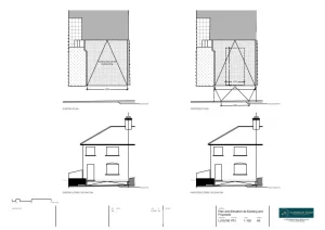 Architect Drawings and Planning Permission for Crossover to Dropped Kerb To Be Used As a Driveway For Car Parking