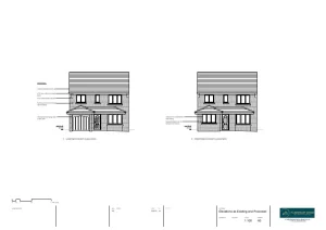 Architect Drawings and Planning Permission for Integrated Garage Conversion