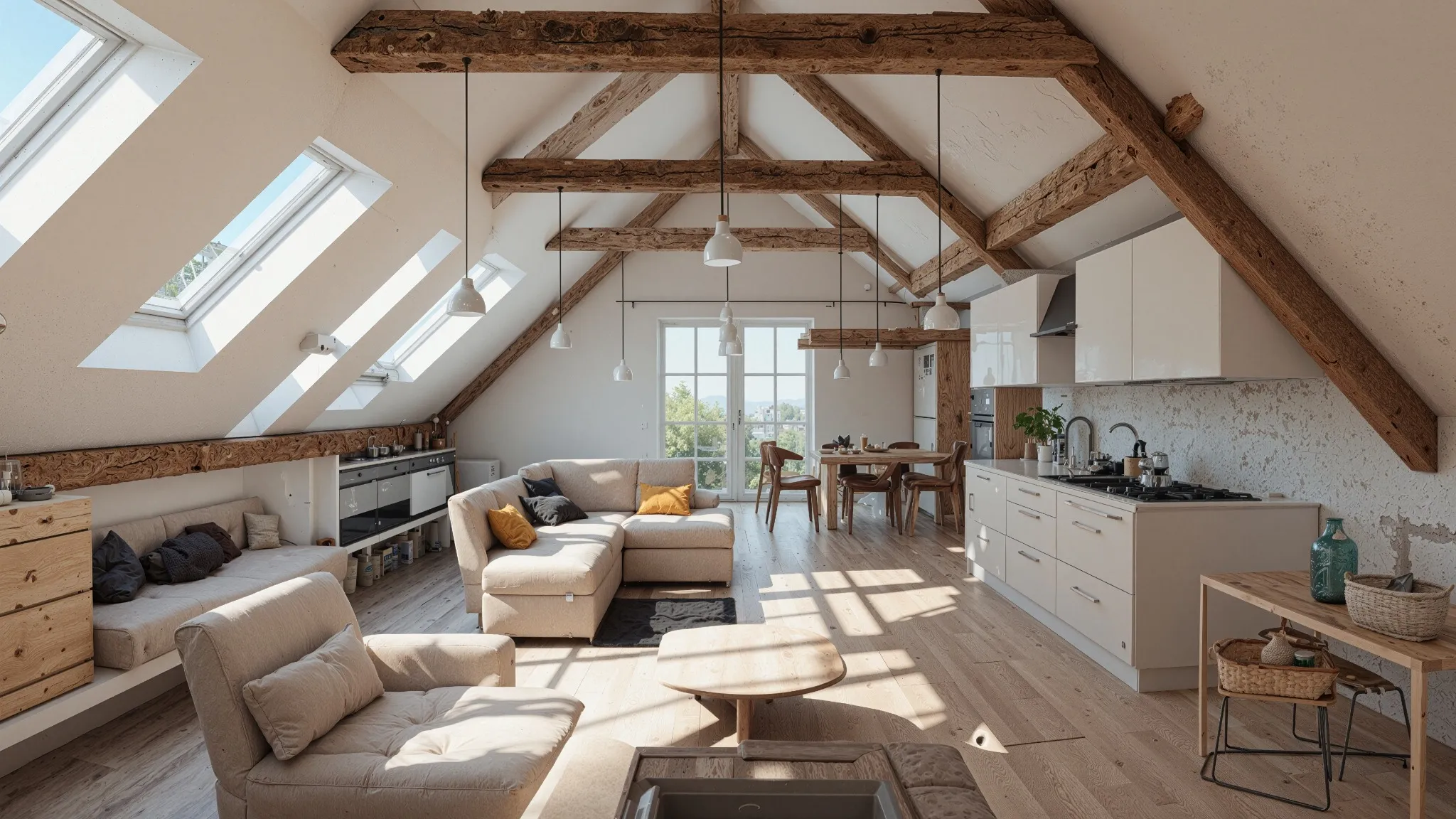 Planning By Design, bright open plan loft conversion 