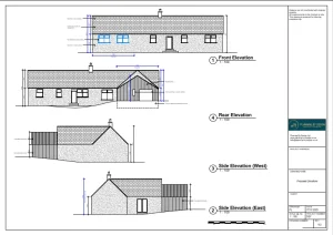 Architect Drawings and Planning Permission for Single-Storey Side and Rear Extension to the Existing Dwelling