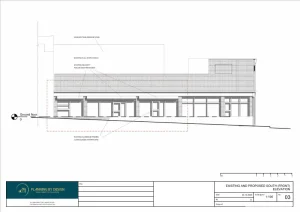Architect Drawings and Planning Permission for Change of Use To a Hot Food Take Away (Sui Generis)