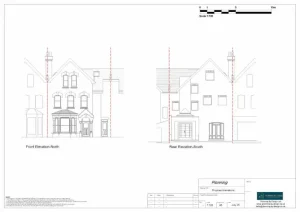 Architect Drawings and Planning Permission for Conversion Of The Existing Single-Storey Extension Into a Separate Living Unit