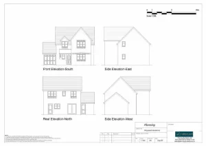 Architect Drawings and Planning Permission for a Change of Use from Residential (C3 ) to Children’s Home (C3)