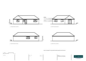 Architect Drawings and Planning Permission for Change of Use From an Ancillary Annexe to a Fully Independent Dwellinghouse (Use Class C3)