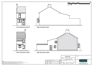 Architect Drawings and Planning Permission for Change of Use From 5- Bedroom HMO (C4) to a Residential Children’s Home (C2)