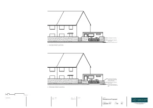 Architect Drawings and Planning Permission for Creation of Vehicle Access and Dropped Kerb