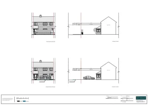 Architect Drawings and Planning Permission for Dropped Kerb/Vehicle Crossover to be Used as a Driveway For Car Parking