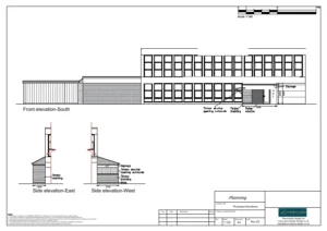 Architect Drawings and Planning Permission for Upgrade of Existing Front Canopy