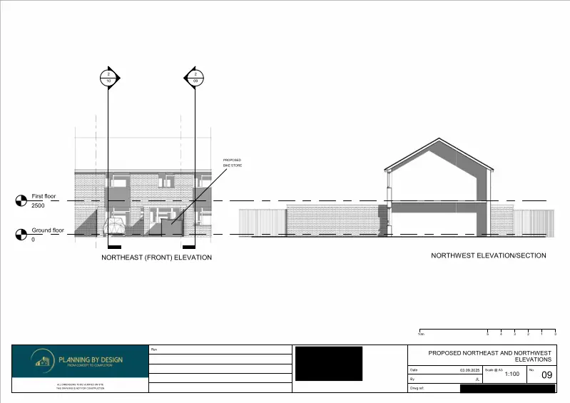 Architect Drawings and Retrospective Planning Permission for Change of Use From Residential to 5 Bedroom HMO