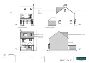 Architect Drawings and Lawful Development Certificate for Loft Conversion With Rear Dormer