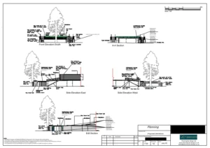 Architect Drawings and Planning Permission for Front Garden & Boundary Alterations