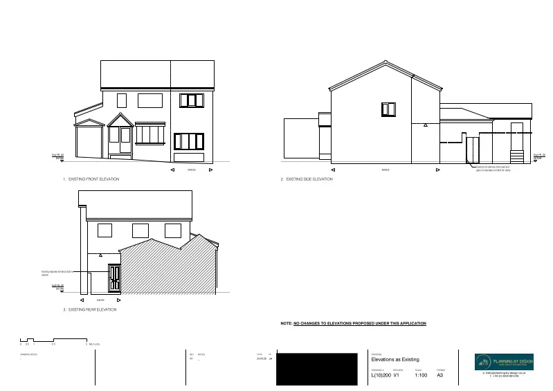 Architect Drawings and Retrospective Change of Use for Part of the Dwellinghouse to Operate as a Short-Term Let Accommodation