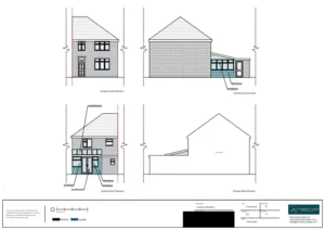 Architect Drawings and Lawful Development Certificate for Erection of Conservatory and Internal Wall Removal