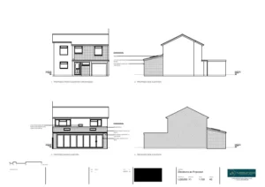 Architect Drawings and Lawful Development Certificate for Single-Storey Rear Extension with Bifold Doors and Rooflights