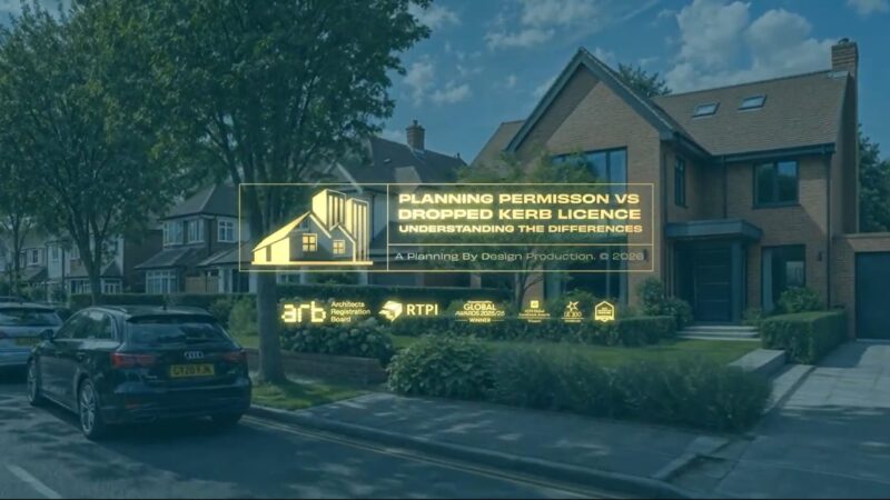 Planning Permission vs Dropped Kerb Licence: What's the Difference?