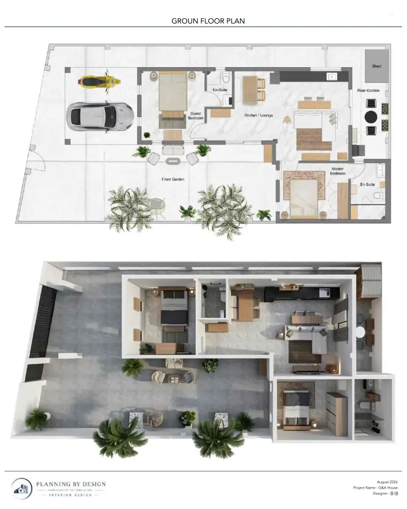Whole-Home Interior Design for a Private Residence
